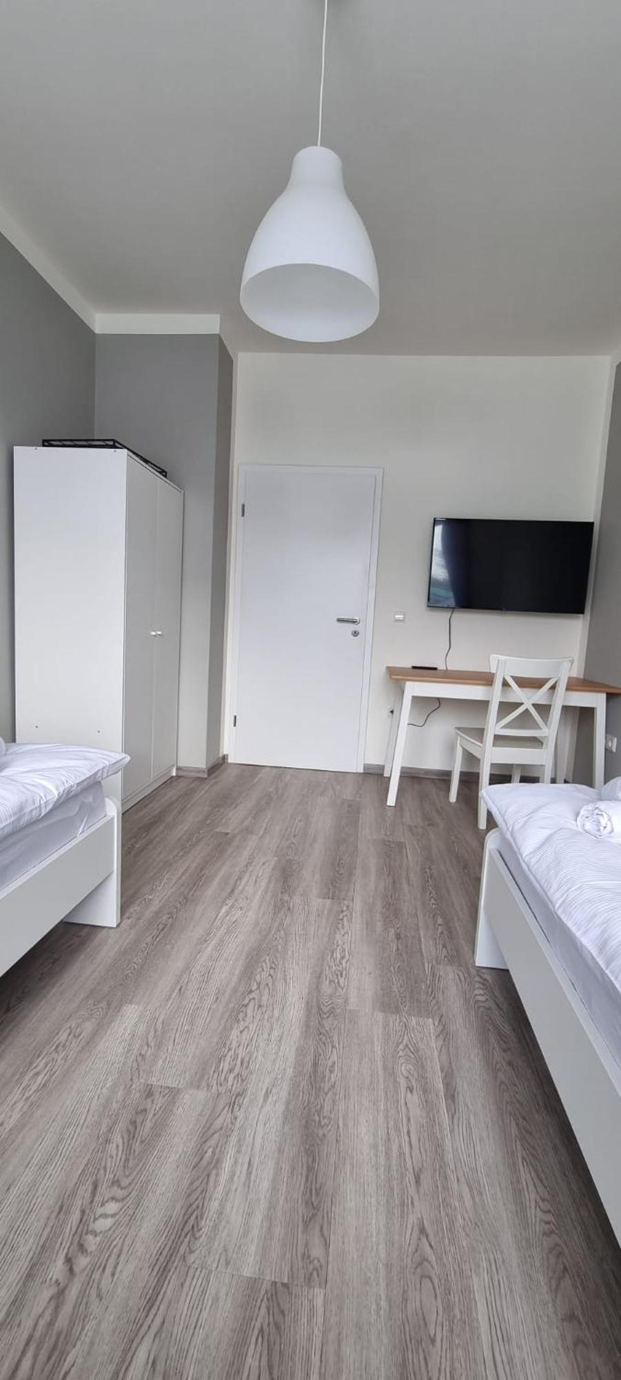Zweibettzimmer "Grau" In Zentraler Lage Brême Extérieur photo